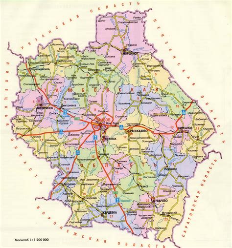 Пушкинская карта в Тамбовской области